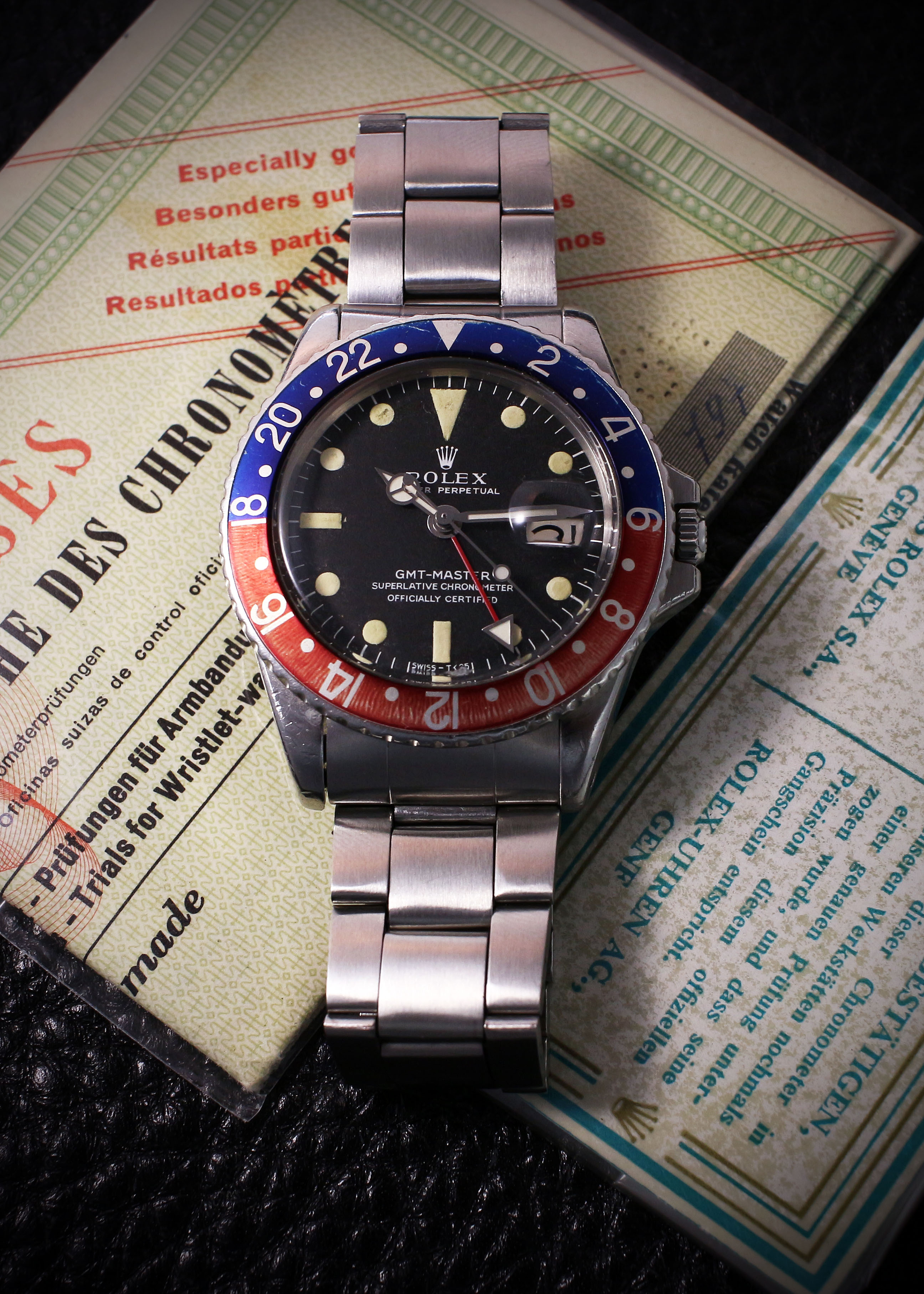 rolex gmt long e dial