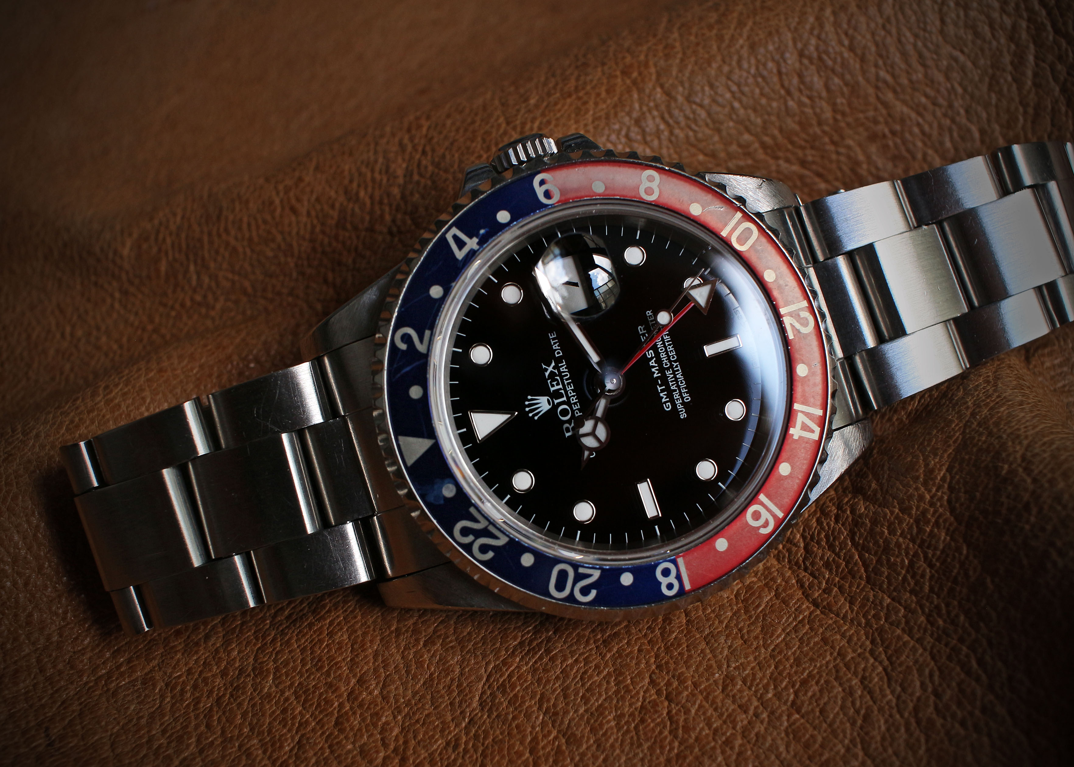 rolex gmt master pepsi ref 16700